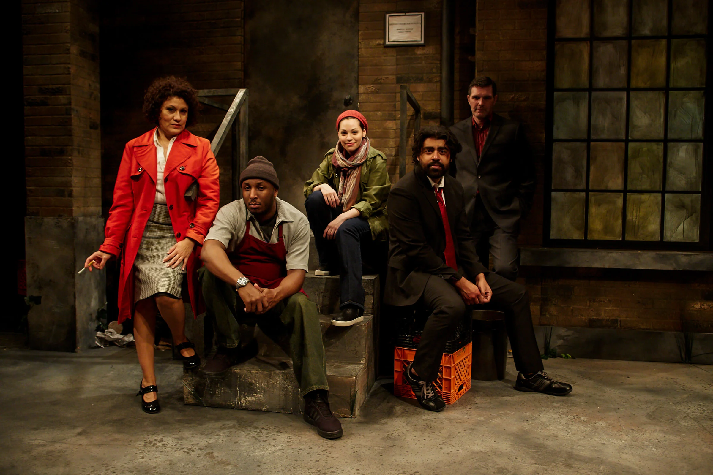Cast of The Wolf at the End of the Block