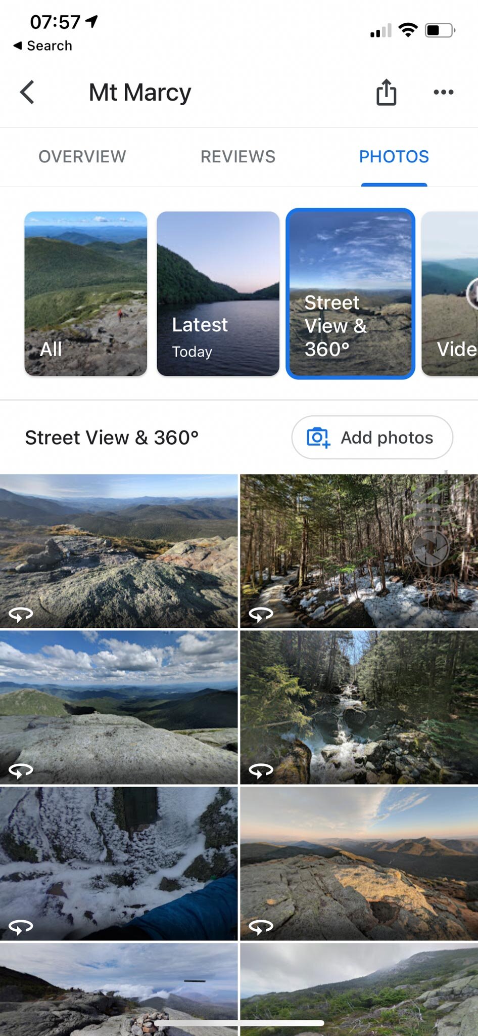 Google Maps photos to help you scout your location.