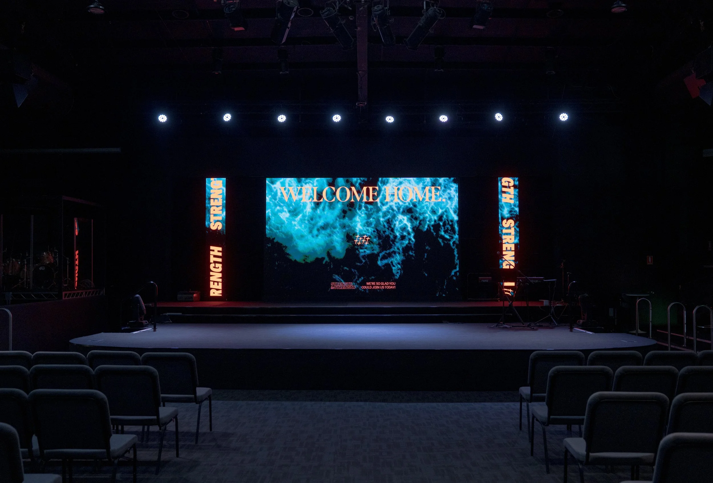 Updated Media Screen + Stage