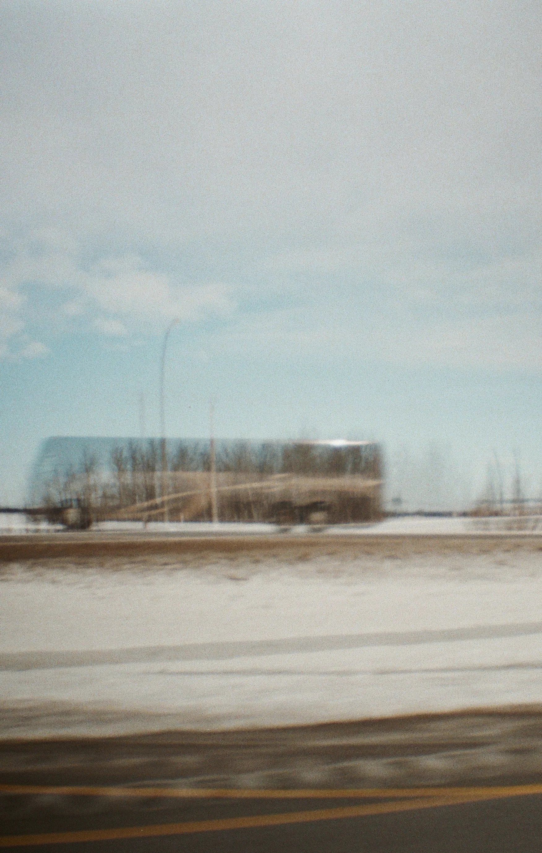 Ghost bus - 35mm - Diana Mini - Fujifilm Superia 400 - double exposure
