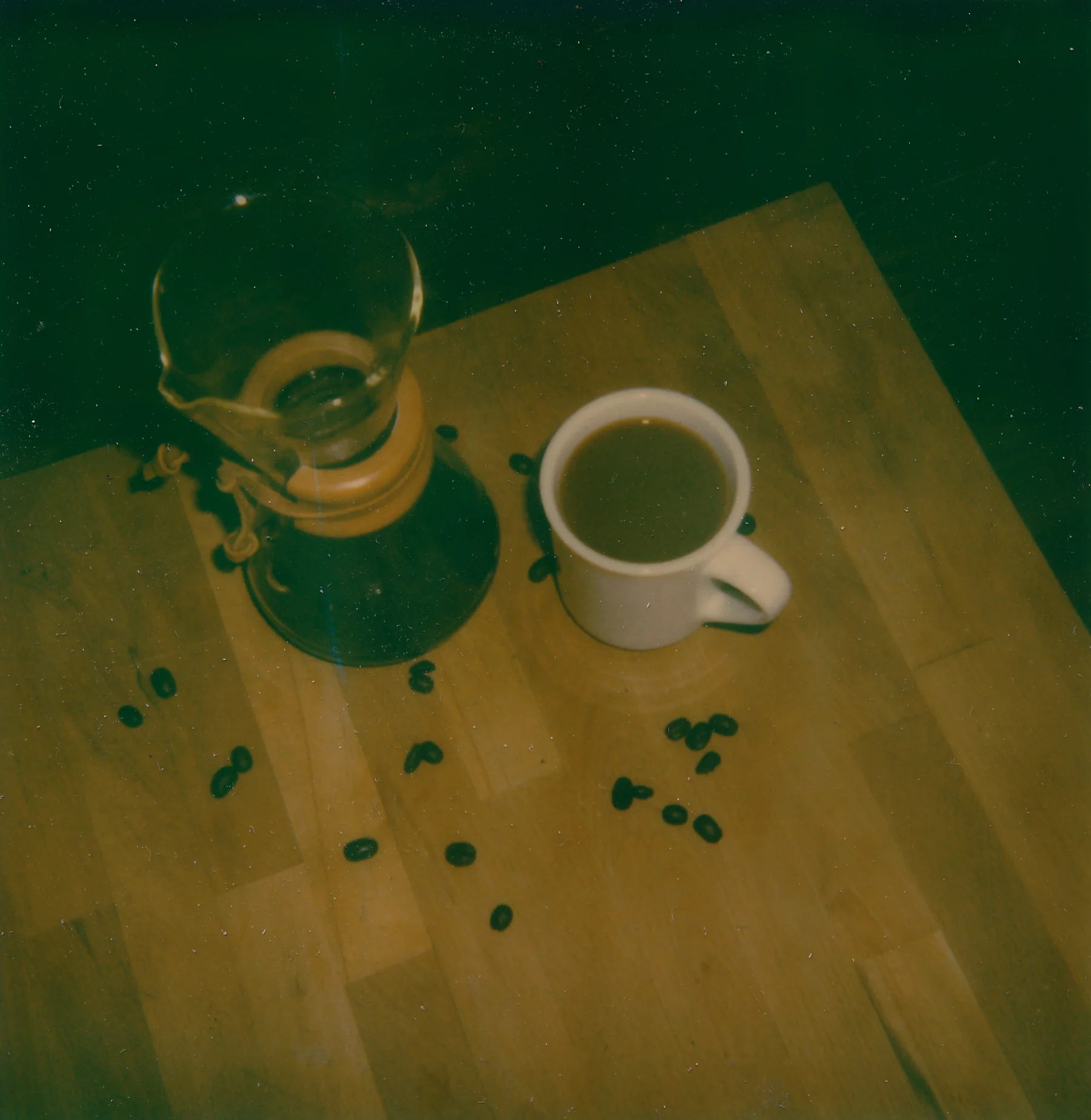 Chemex coffee - Polaroid 600