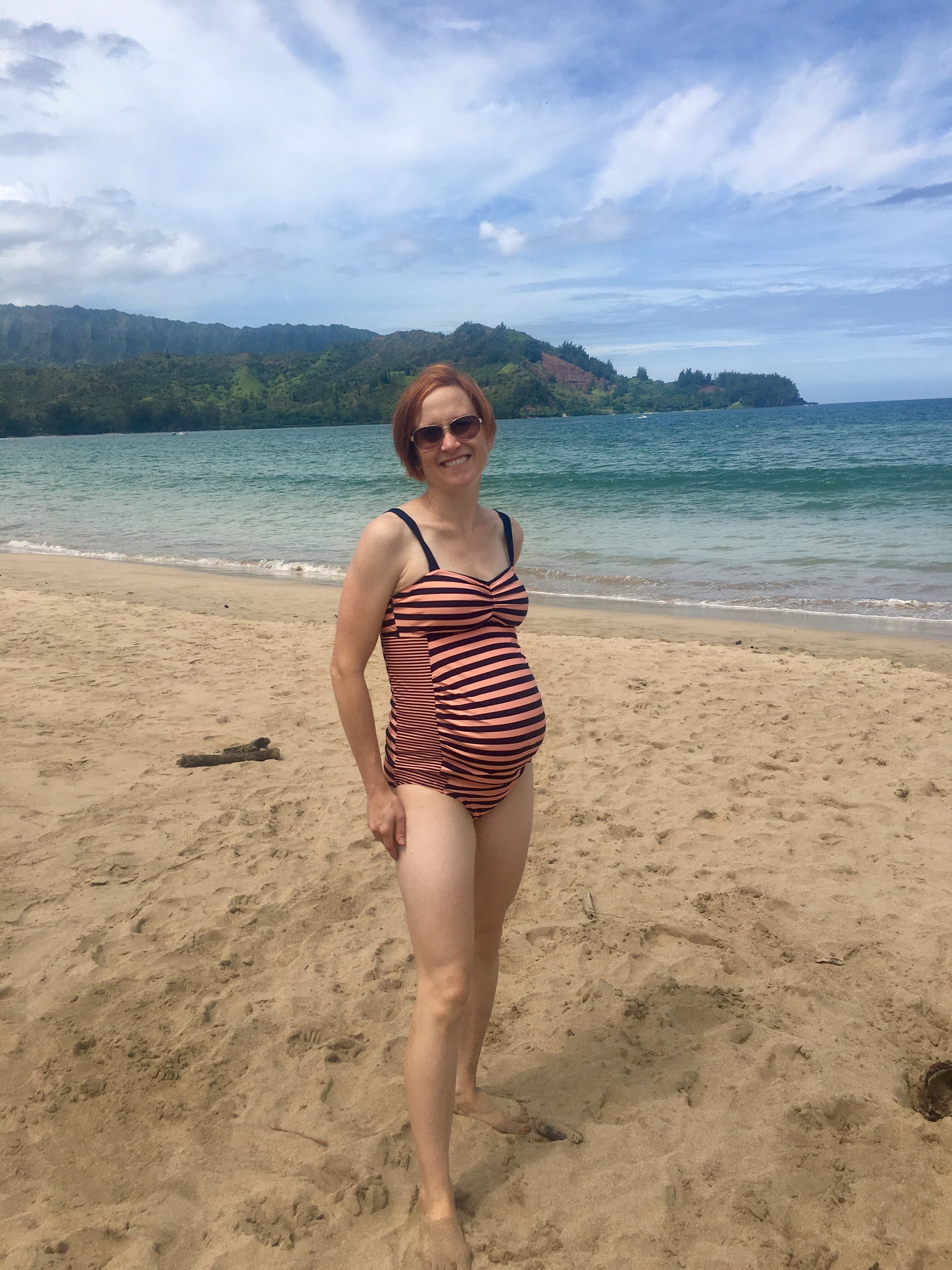 30 Weeks Pregnant and at the Beach