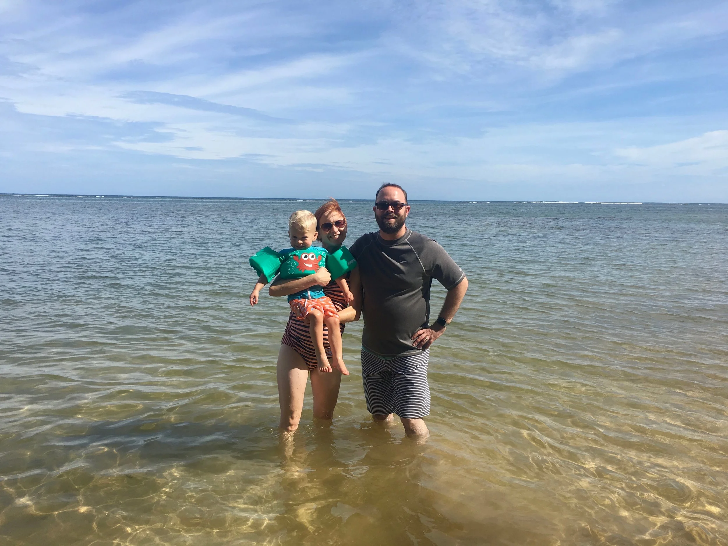 Family Fun at Anini Beach