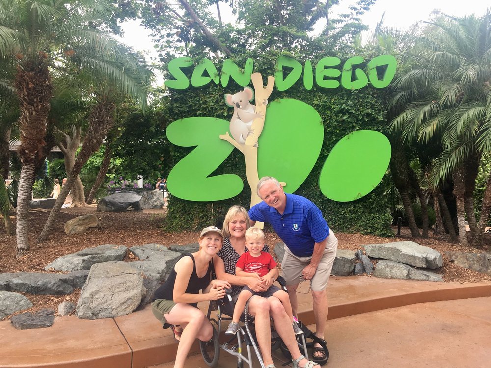 San Diego Zoo: Caleb's first visit 