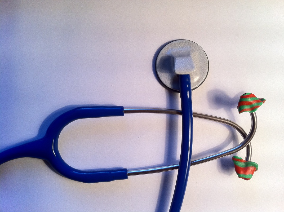 Red and Green Earpieces