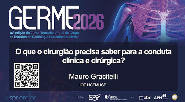 Aula - O que o cirurgião precisa saber para a conduta clínica e cirúrgica no Manguito Rotador? GERME 2026