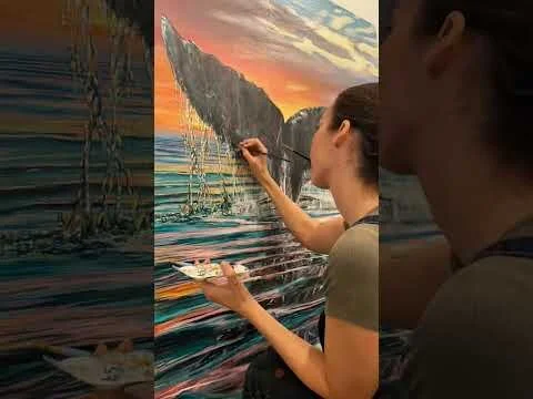 Whale tail painting (Copy)