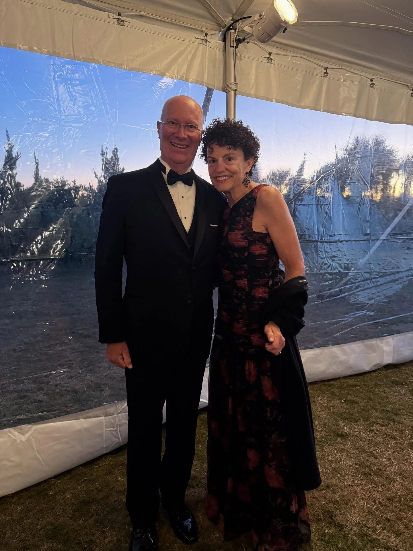 Gala-ready ✨ Captain Rick and his beautiful date, perfectly styled for an unforgettable evening