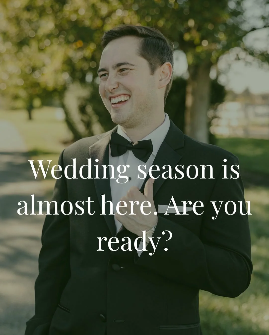 Wedding season is almost here 🤍

One thing we always tell our couples &mdash; tuxedo planning doesn&rsquo;t have to be stressful when you start early.

✨ Pro Tip:
Planning 8&ndash;12 weeks ahead gives you better fit, more options, and peace of mind 