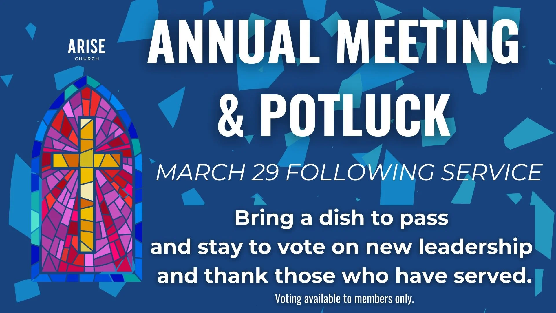 Annual Meeting &amp; Potluck
