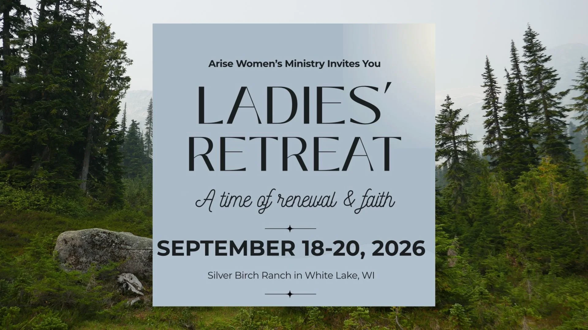 ARISE Women: Fall Retreat