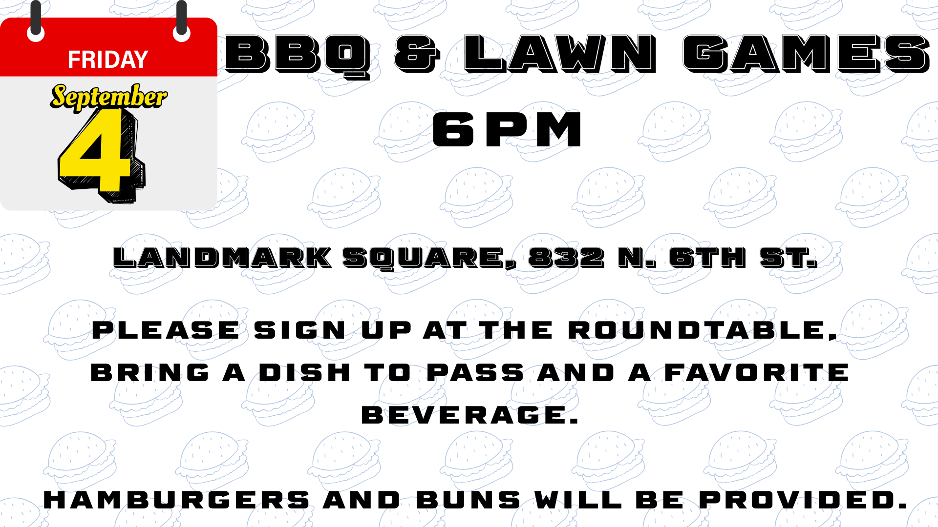 Missions Engagement: BBQ &amp; LAWN GAMES