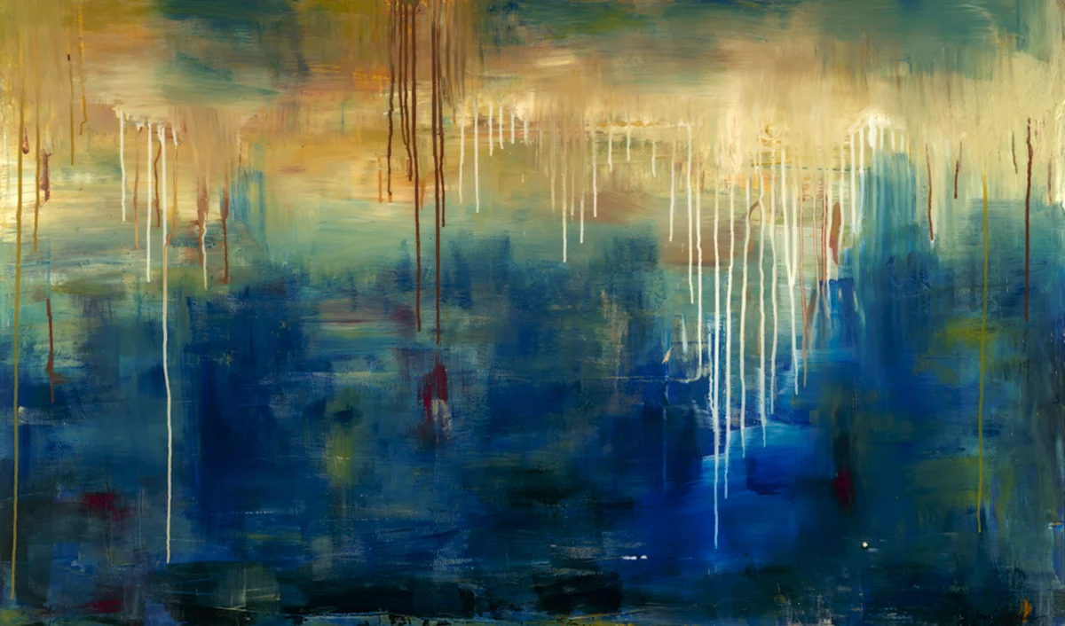 SOLD - "Sea of Cortez" 60x30 Acrylic on Canvas