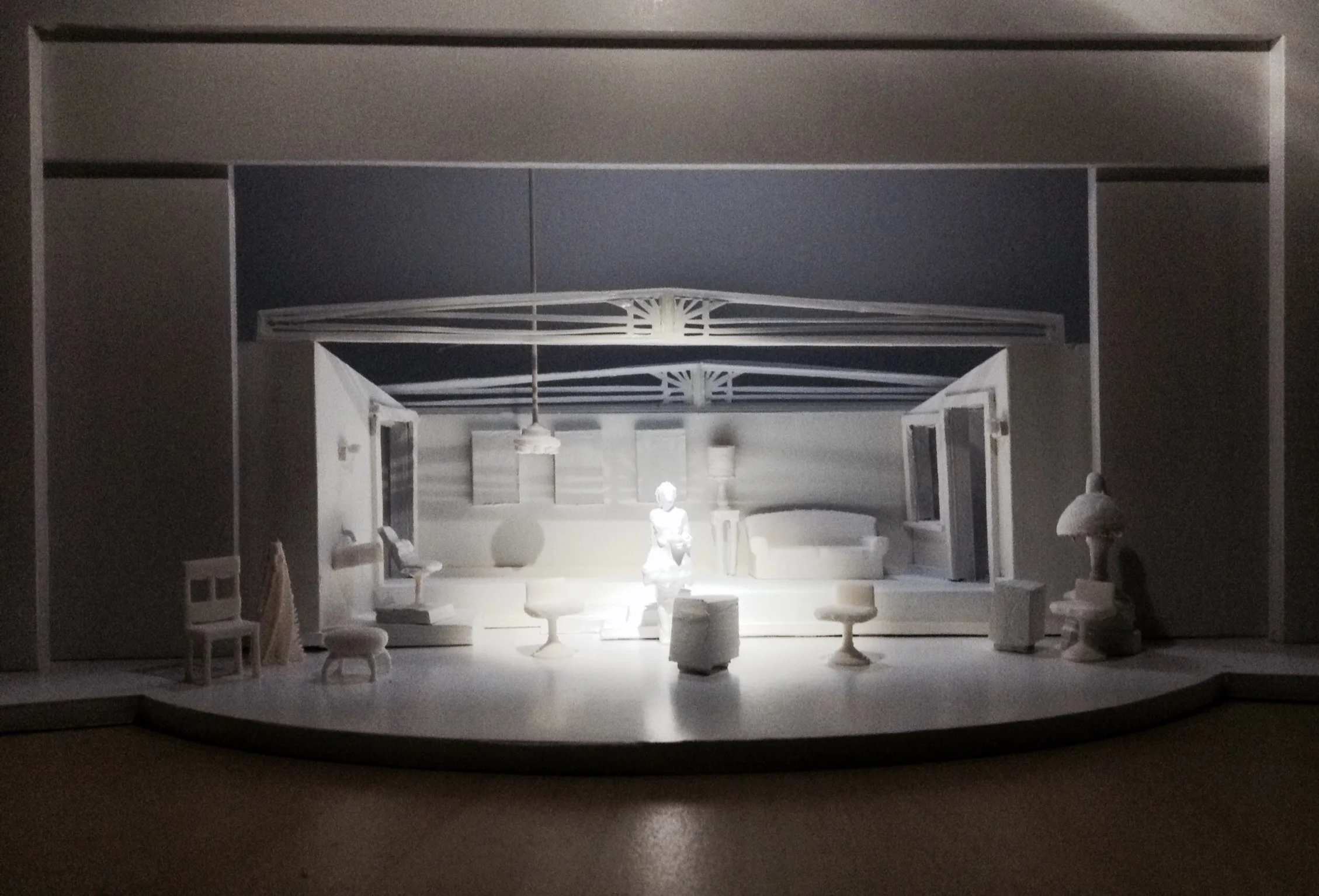 Steel Magnolias - White Model Photo