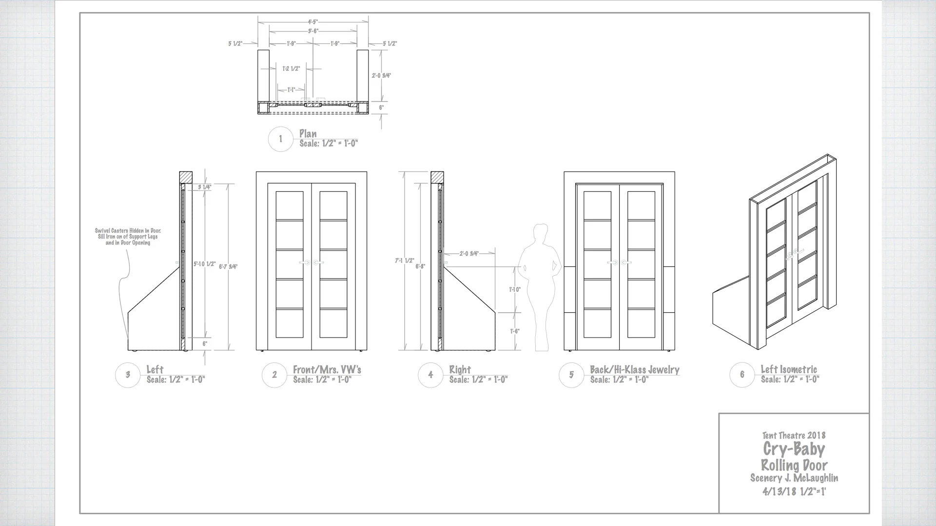 Cry-Baby Door Unit Drafting