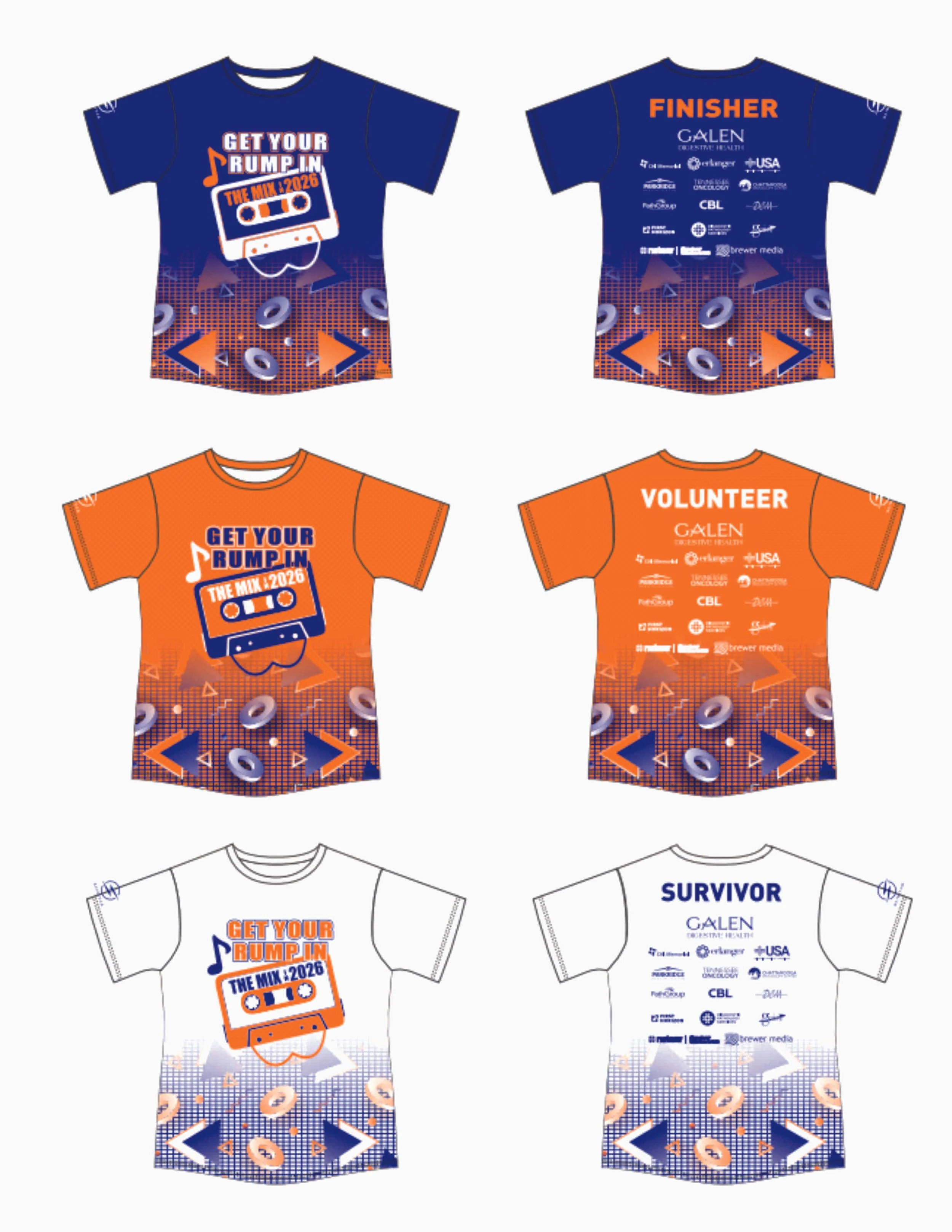 Finisher shirts