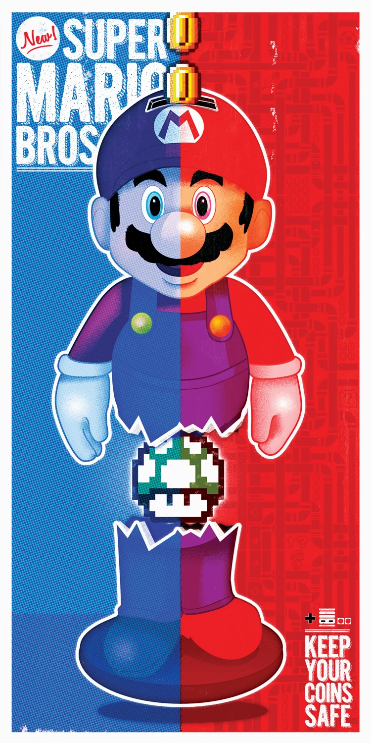 Gallery 1988: Super Mario Bros - Keep Em' Safe