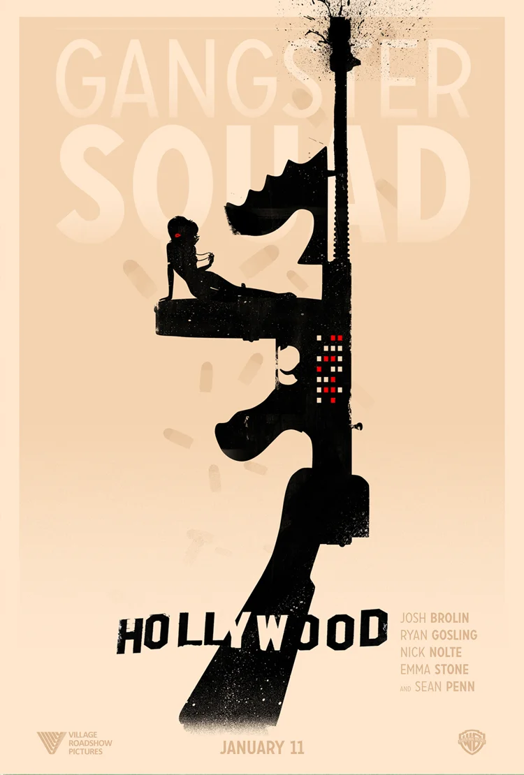 "Gangster Squad" Poster Art