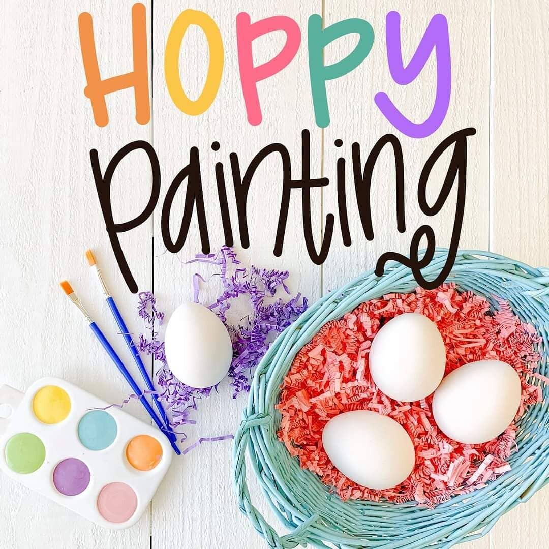 Looking for a fun Easter Activity?!? Check out our egg painting kits! These eggs wont go bad and your can display your memories for years to come! #Hoppypainting #creativekeepsakes #makingmemories #trendingtuesday #pyop #paintyourownpottery #potteryp