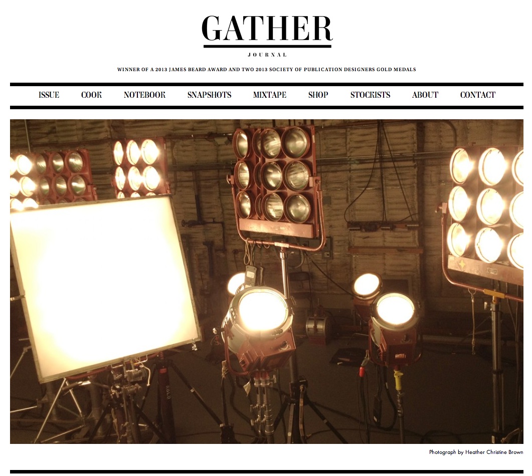 Photography Featured in Gather Journal Issue 3, Spring/Summer 2013 ROUGH CUT Summer Film Issue