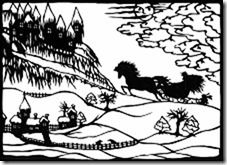Die Schneekönigin (Märchen von Hans Christian Andersen und Scherenschnittillustrationen von mir), 62 Seiten