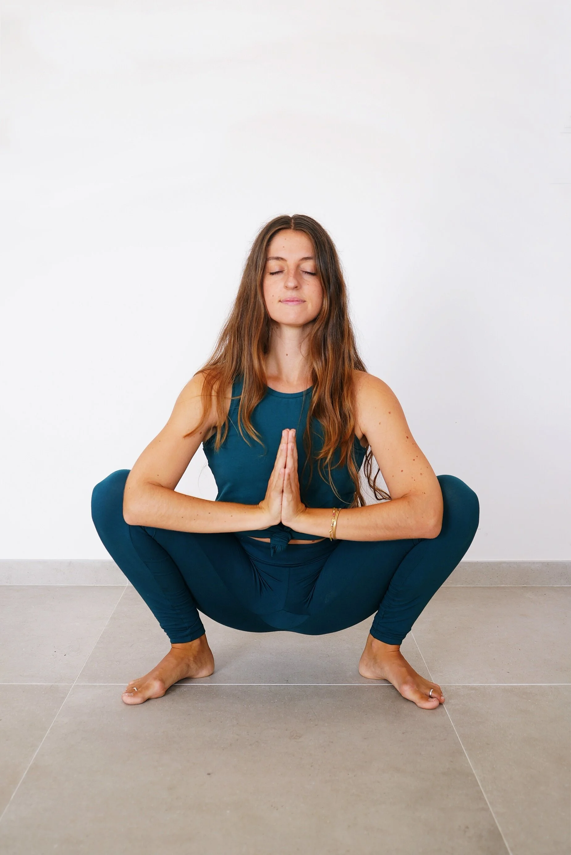 YOGA LEGGINGS green organic cotton 