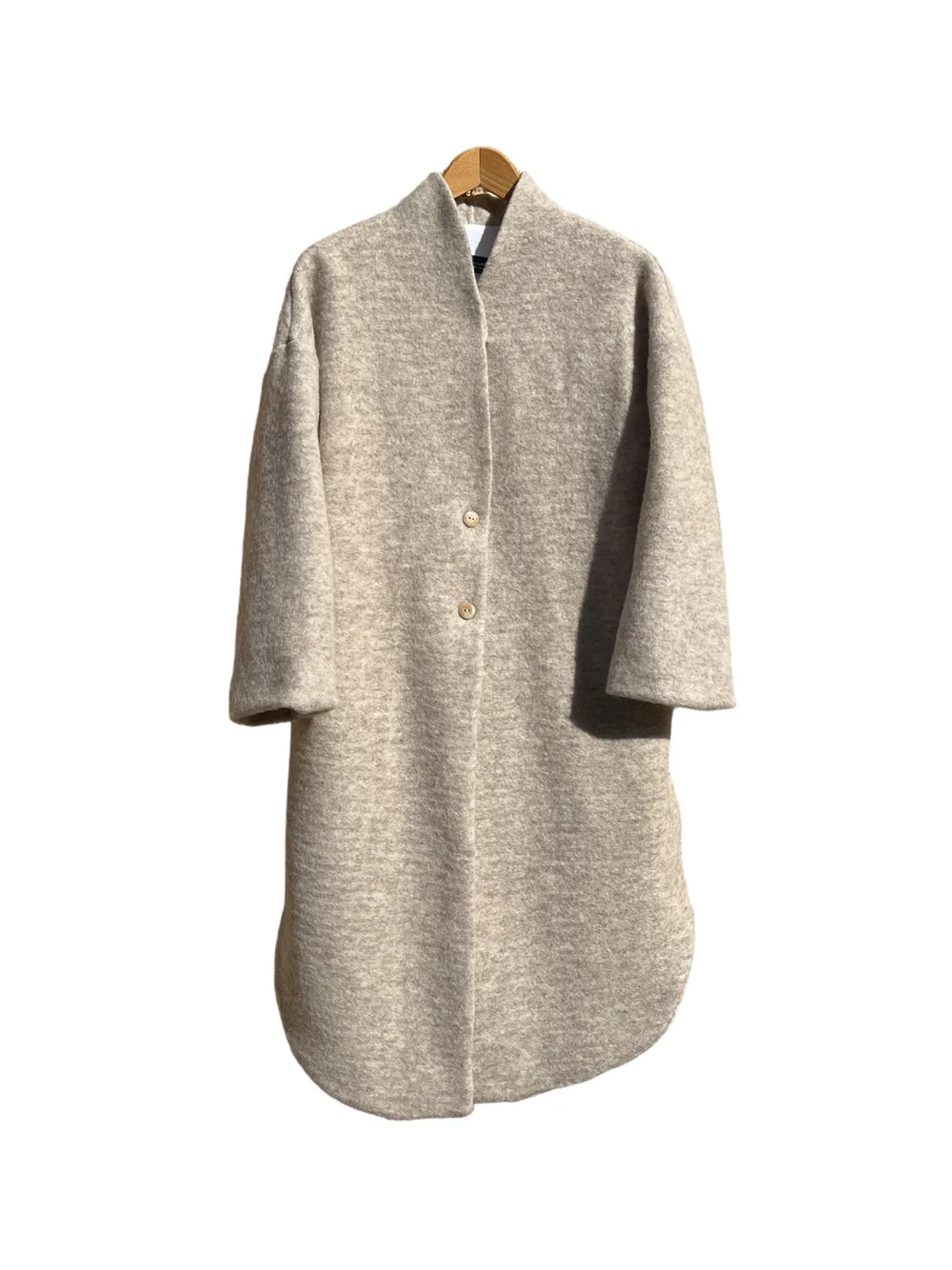 arts&science Boxy long coat しょぼく middle