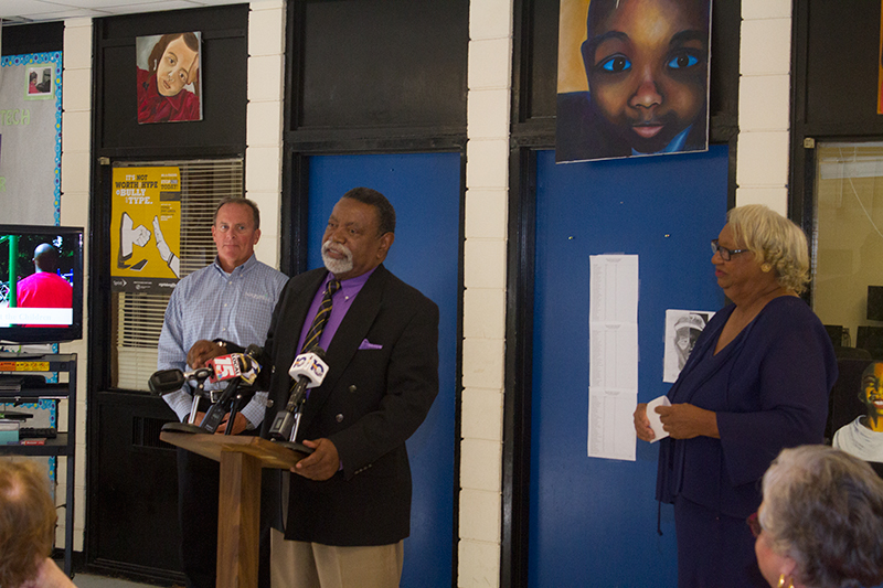 Rep. Fred Richardson, talks about the need for programs like the STEM Institute in Mobile