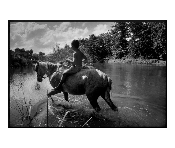 Boy on a Horse : Baracoa ... Columbus Landing place