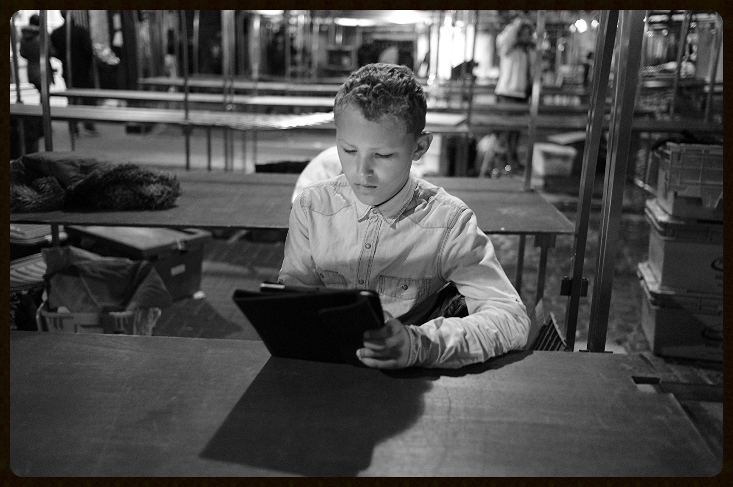 Boy with Computor : Greenwich