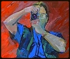 Shanghia Portrait of Keith Cardwell 1990