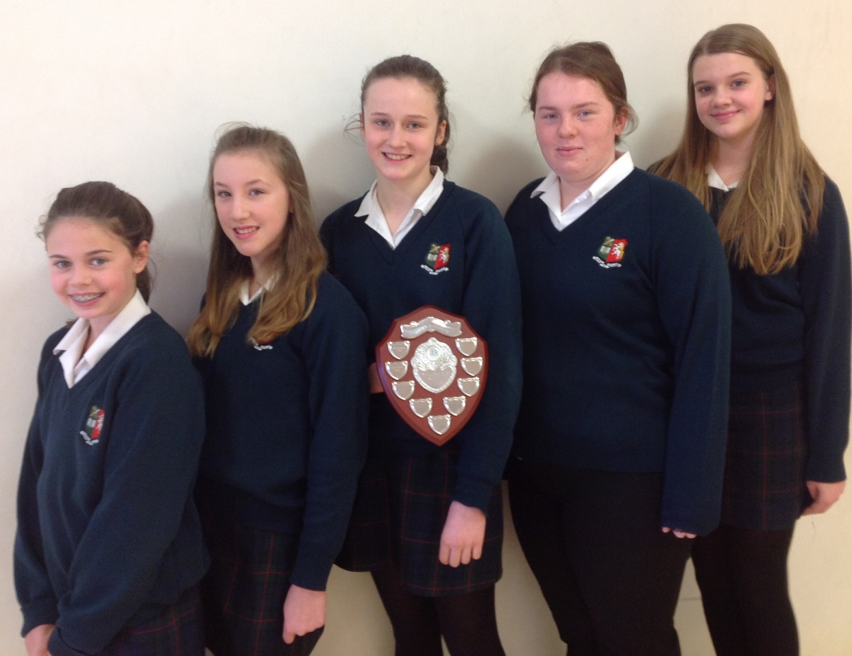 Hannah Firth, Rebecca Christian, Jade Pearson, Jennifer Stevens and Sasha Wilford