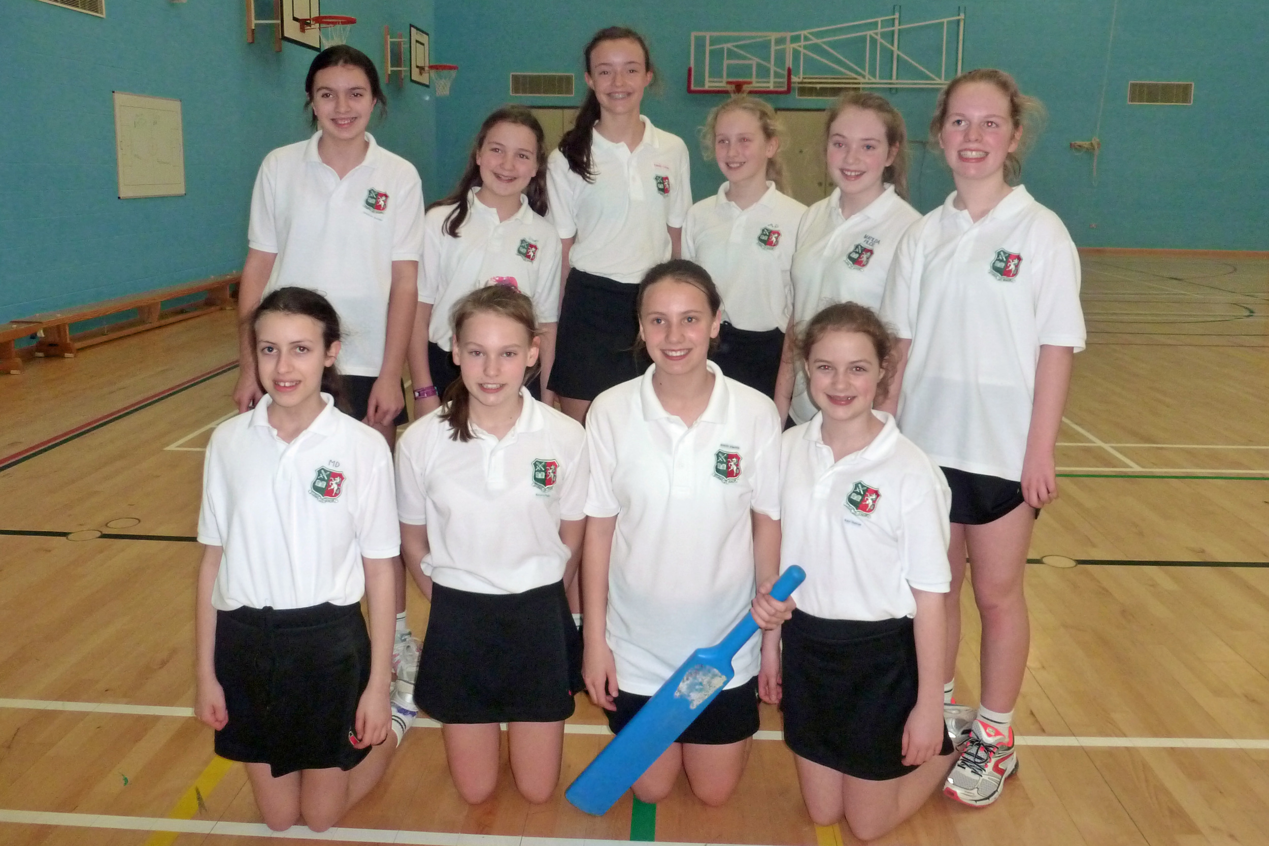Catherine Wiseman, Erin Connell, Emily Cross, Anna Pretorius, Tilly Filce, Darcey Milliner, Melanie Doggett, Natasha Phillips, Kirsty Dymond and Kate Duncan, 
