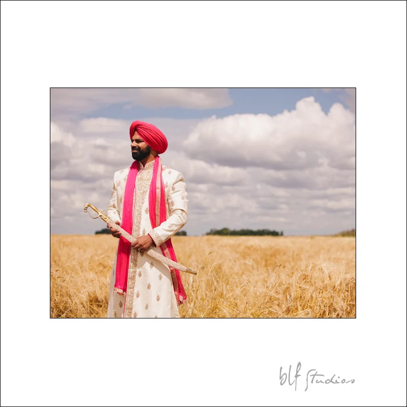 East Indian Wedding in Winnipeg bridal couple