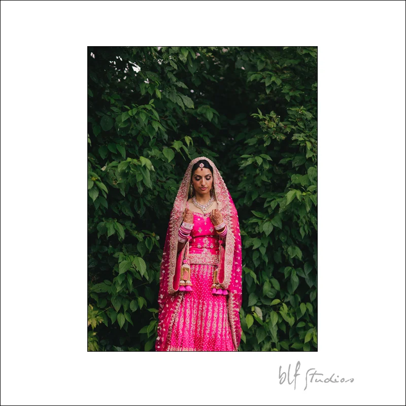 East Indian Wedding in Winnipeg bridal couple