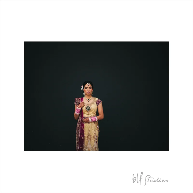 East Indian Wedding in Winnipeg bridal couple