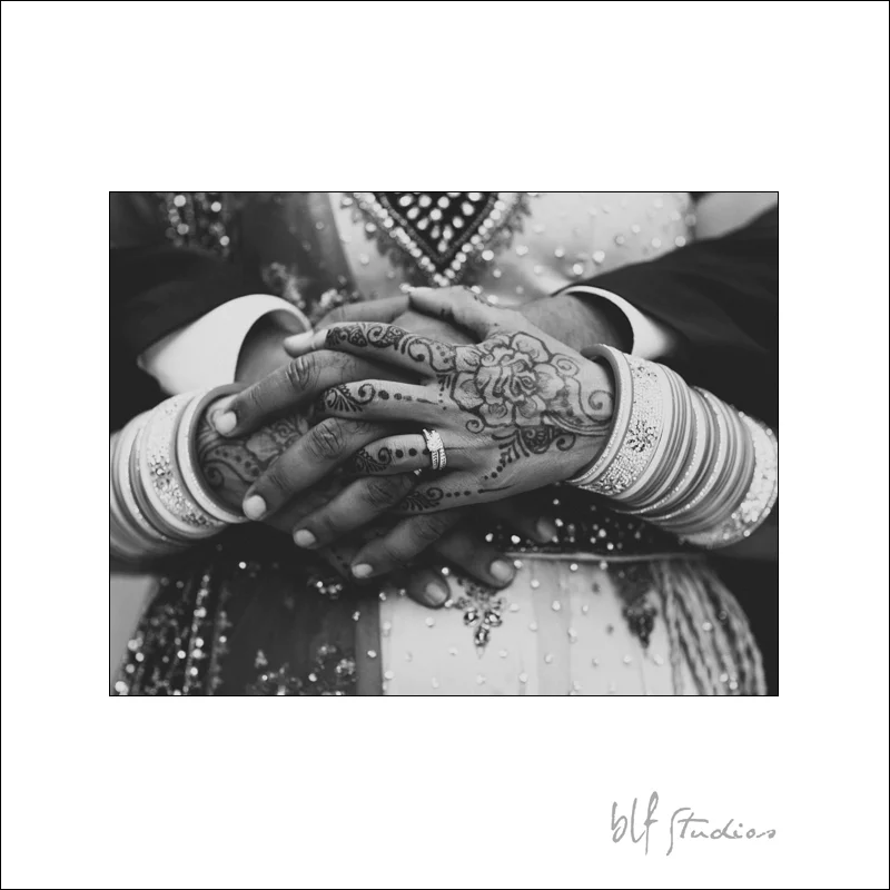 East Indian Wedding in Winnipeg bridal couple