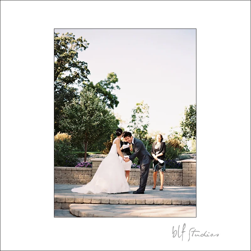 Outdoor wedding venue in Winnipeg