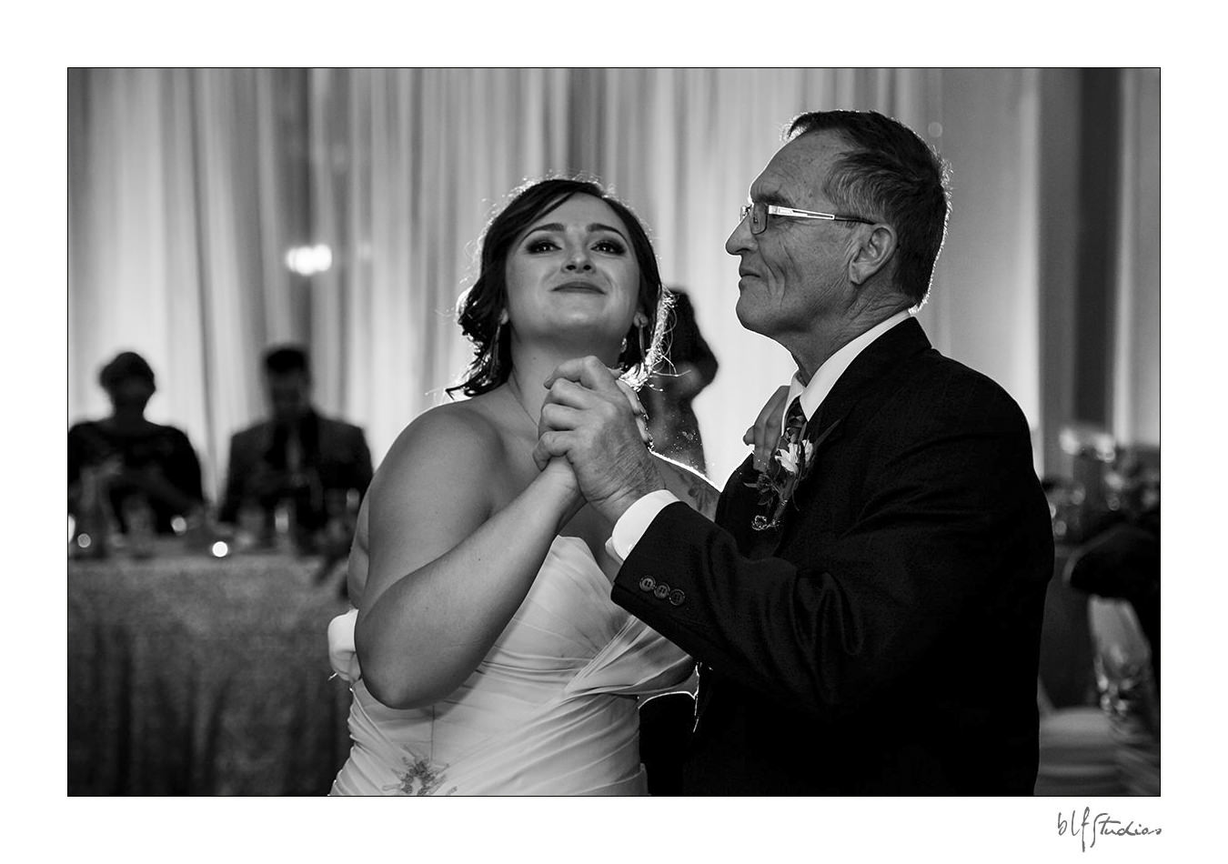 Father Daughter dance at wedding in Winnipeg