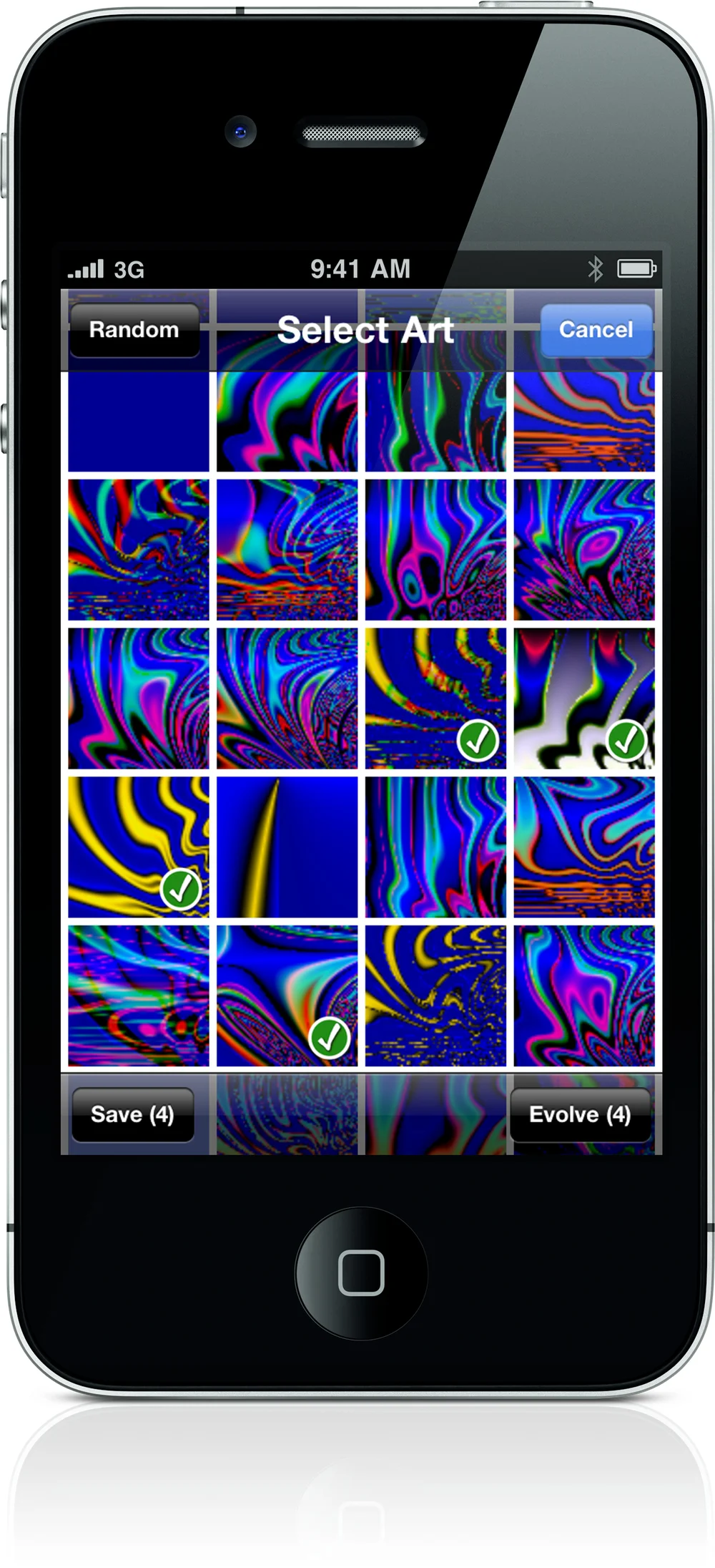 The "My Evolution Album" using Genetic Algorithms