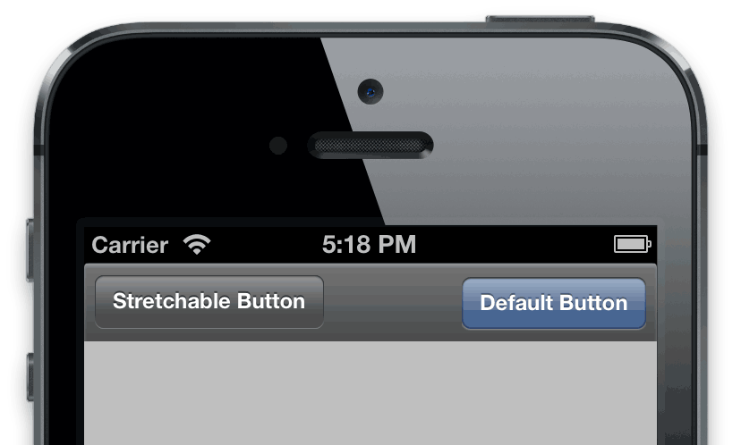 Custom animated toolbar button for iPhone