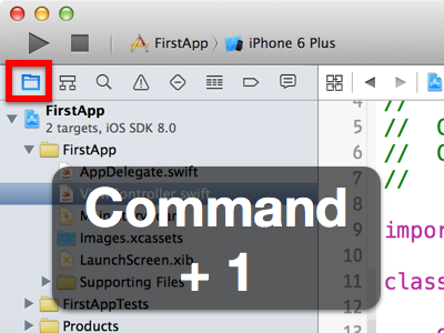 The Project Navigator is your central hub for all code, interface, and image files