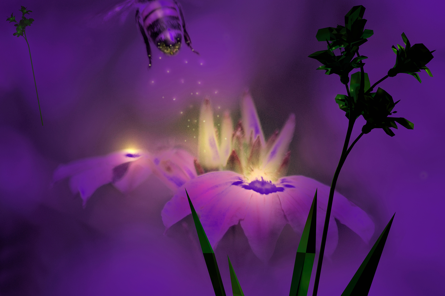 "Plight of the Bee"&nbsp;Lynne Bernay-Roman &nbsp;: click on the image to enlarge