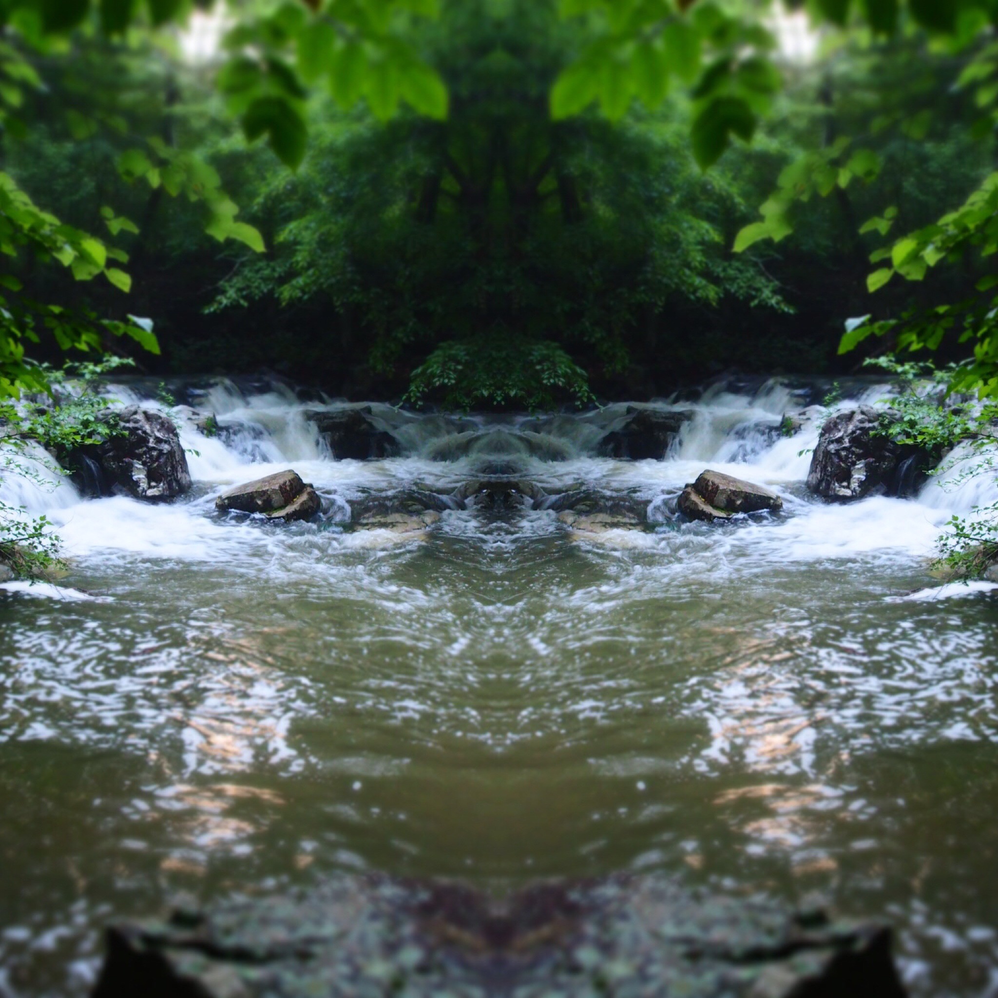 The waterfall by my home.