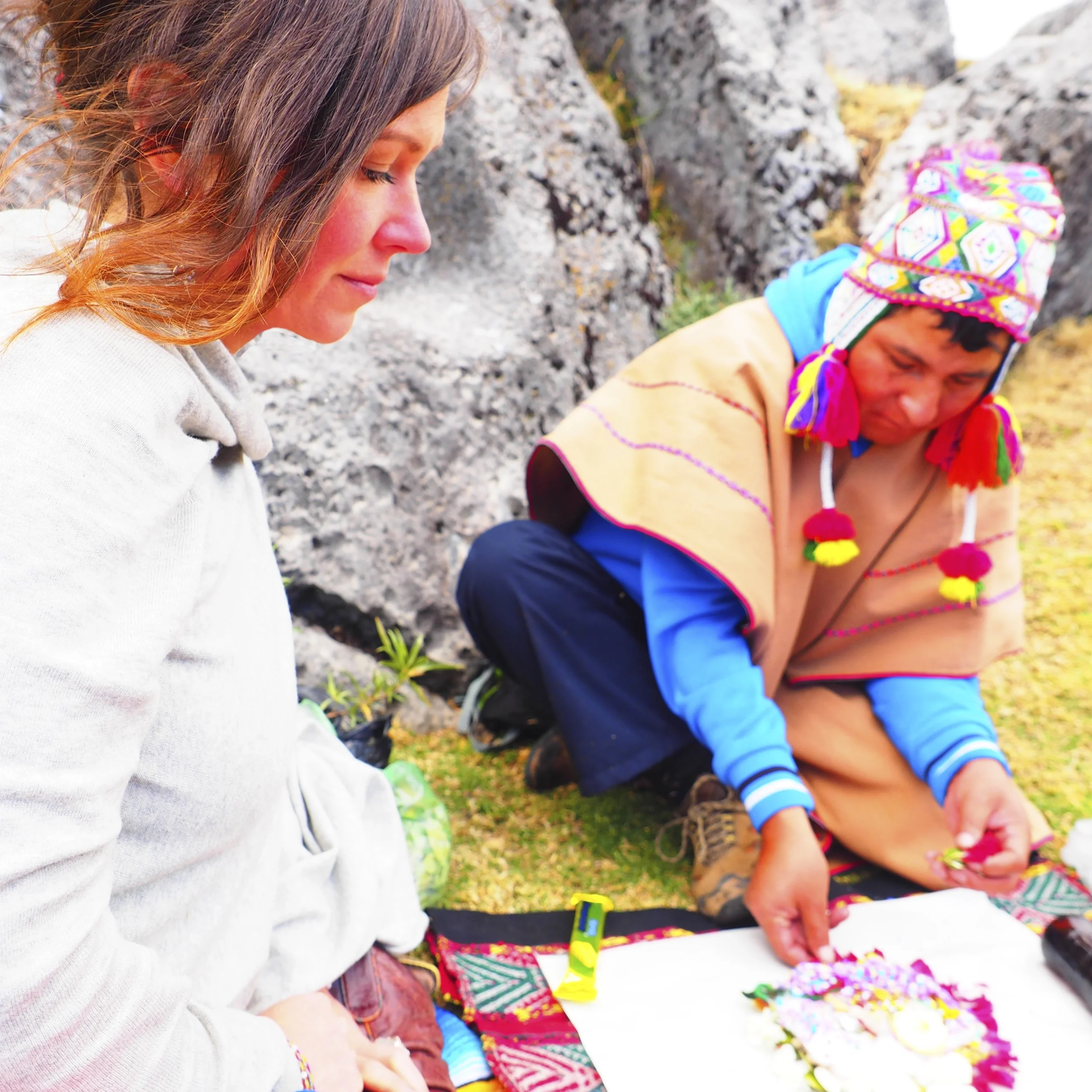 My initiation ceremony as a Pampamesayok Shaman at the Temple of the Moon.