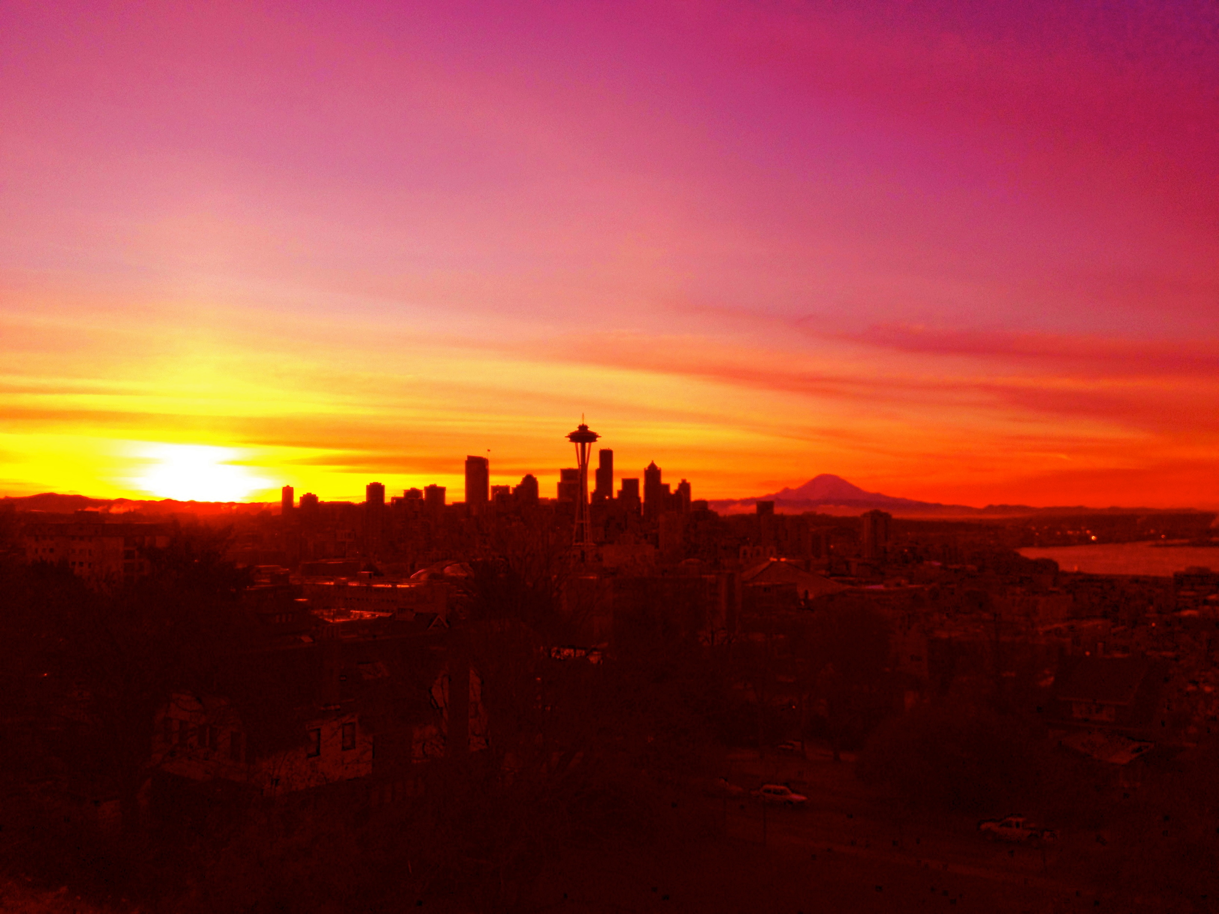 Morning Sunrise in Seattle (Copy)