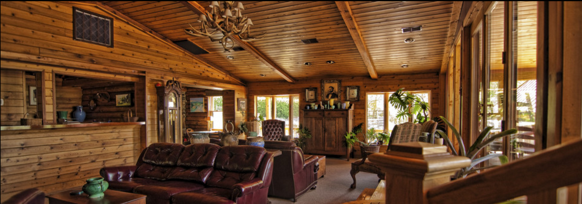 Inside the Lodge