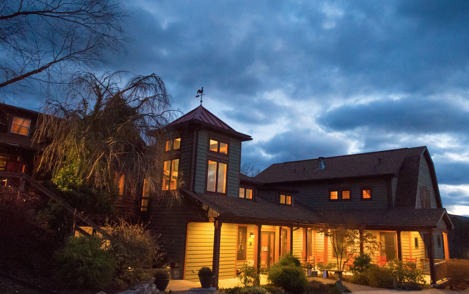 The Retreat is surrounded by National Forest with lovely views