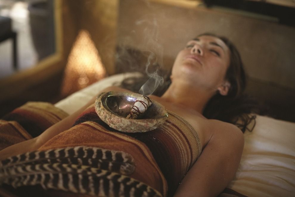 Stone Medicine Smudge Bowl on Chest.jpeg