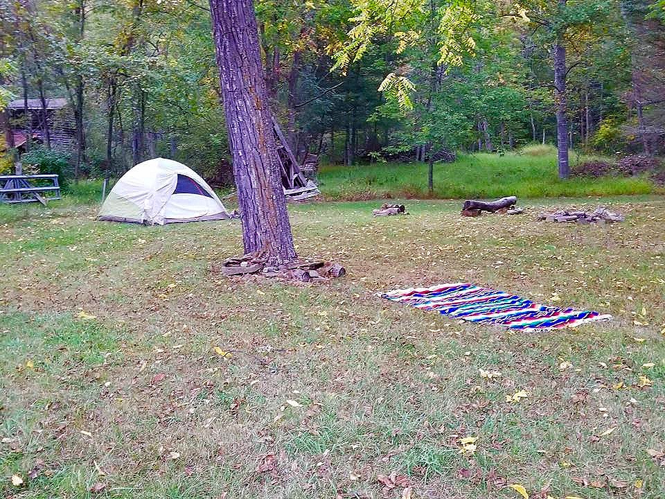 Rustic camping provided